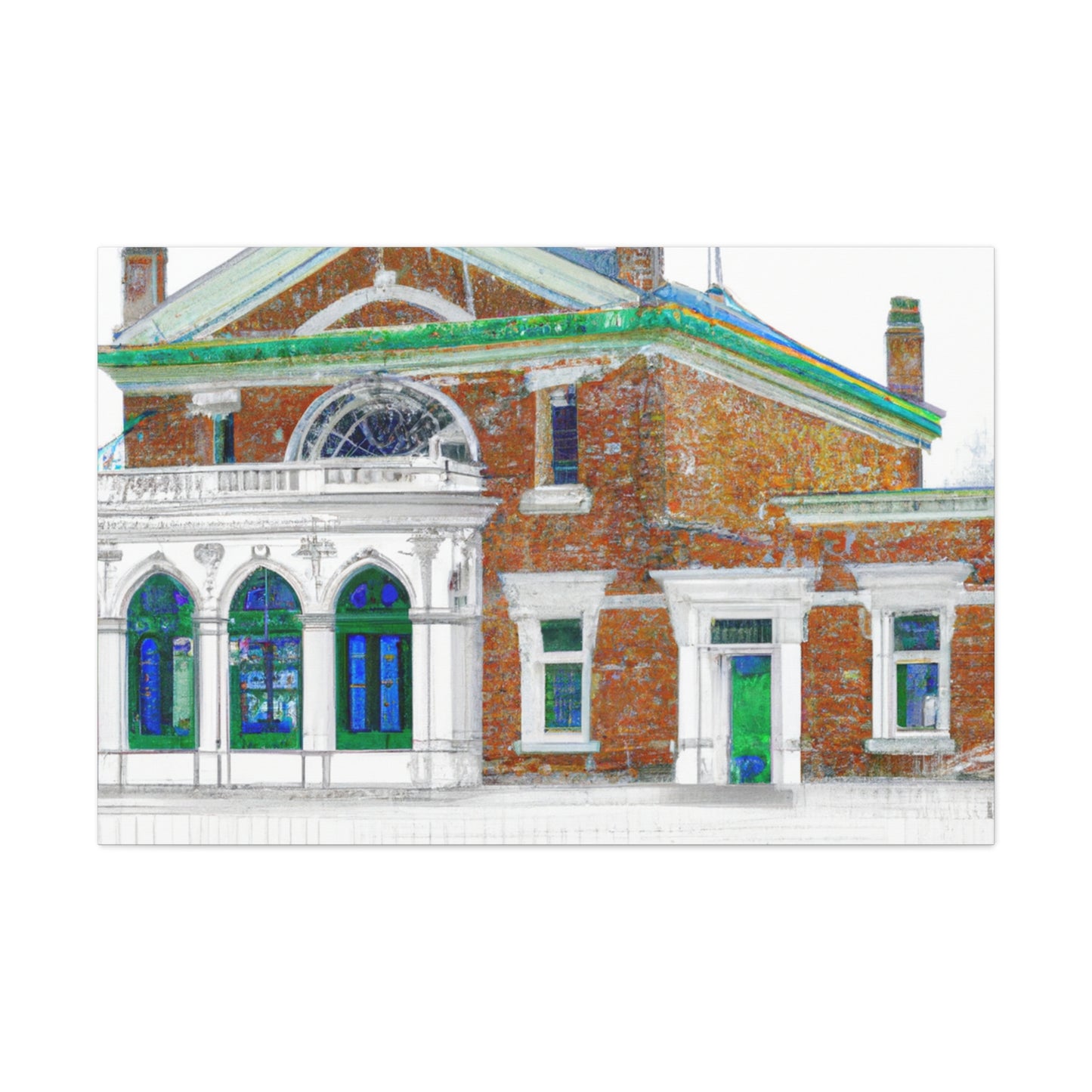 Adelbrecht van Sunderhorn - Architectural Canvas