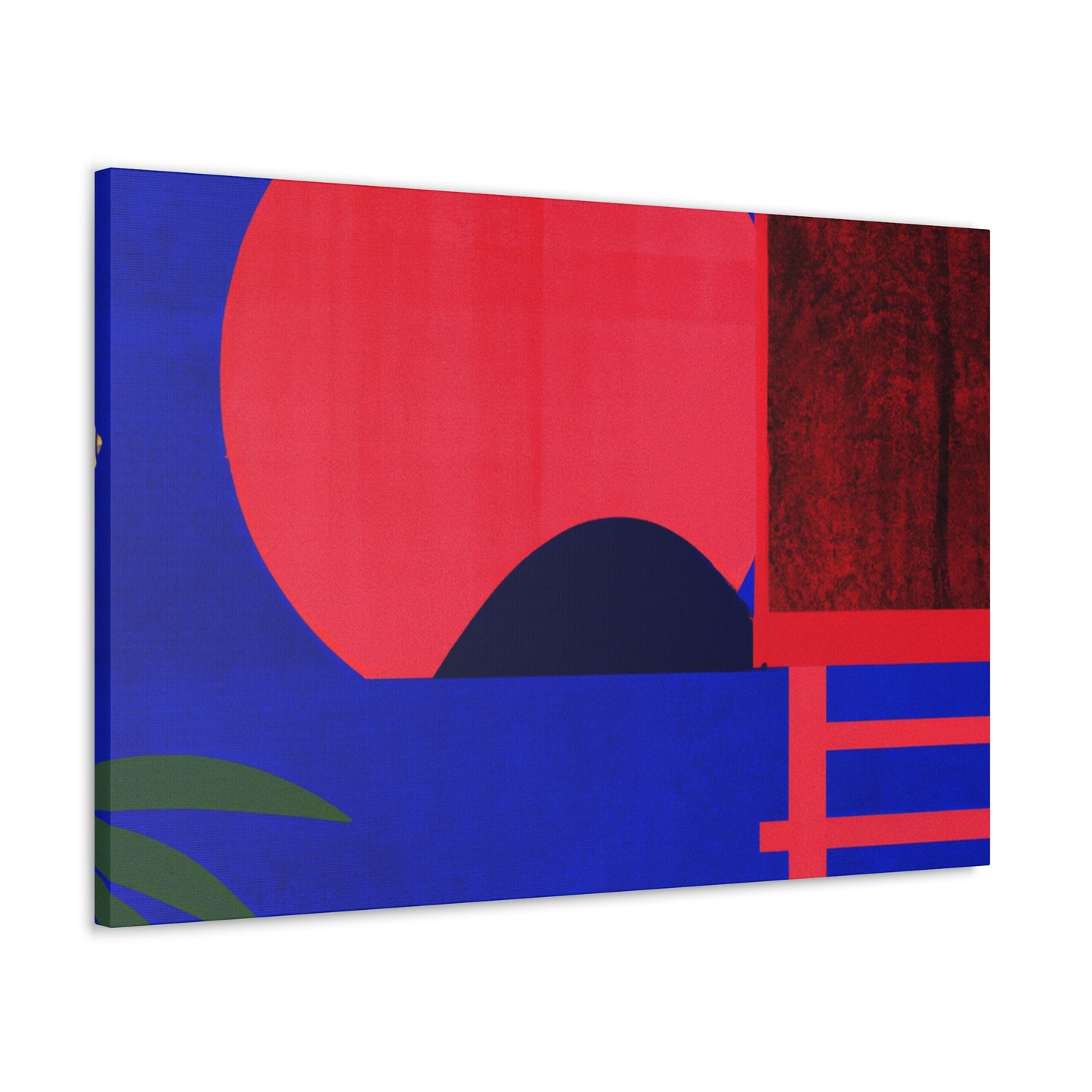 Twisted Teardrop - Midcentury - Canvas