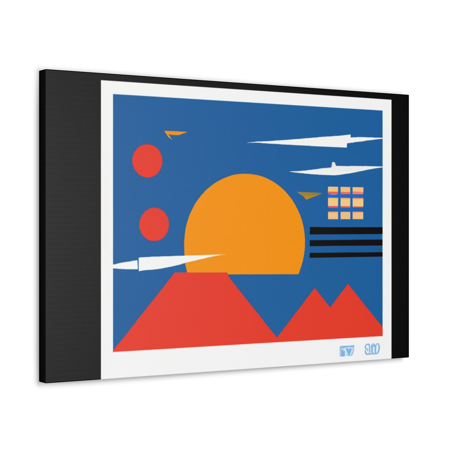 Fur-Mastodon - Midcentury Canvas
