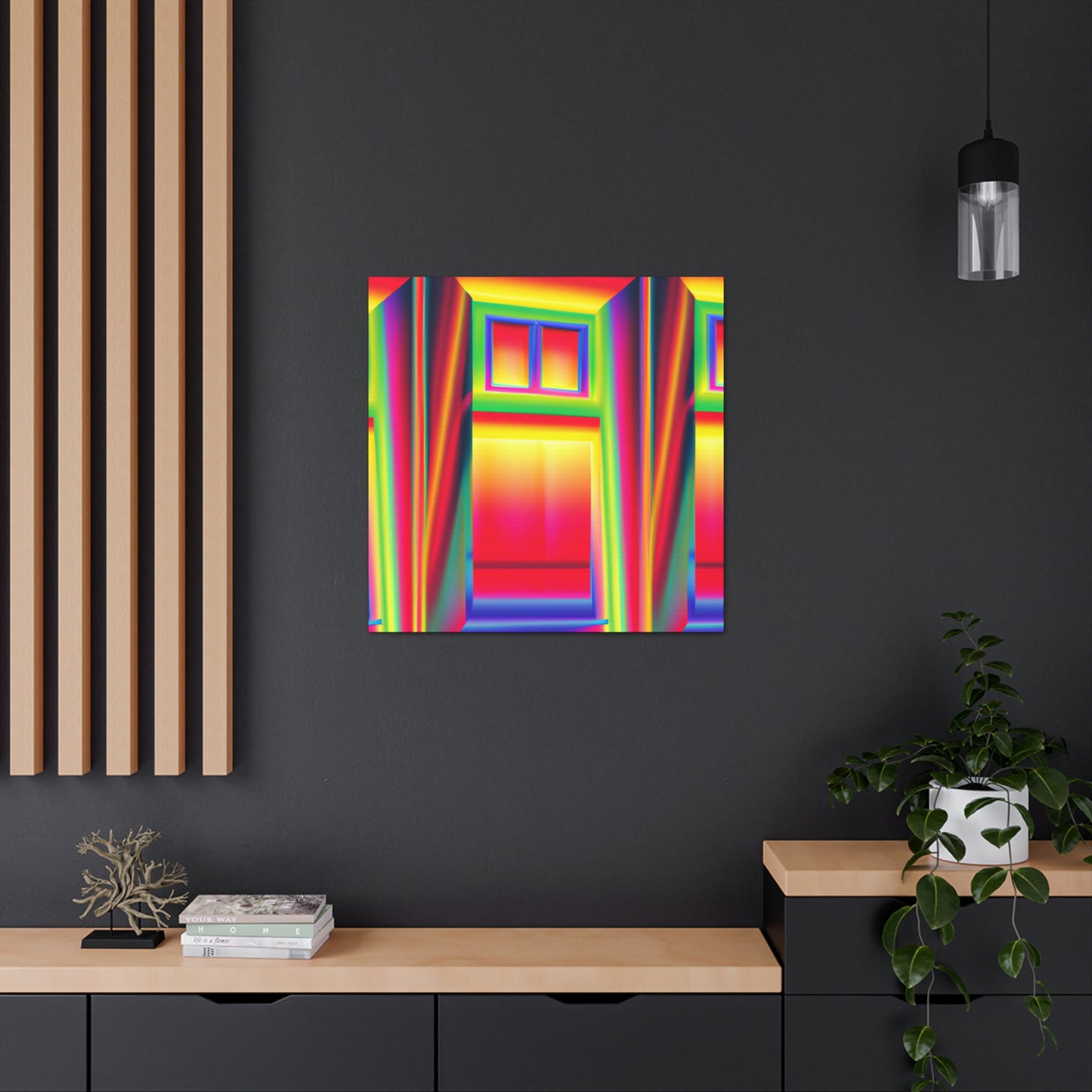 The Art Deco Majesty: - Art Deco Canvas