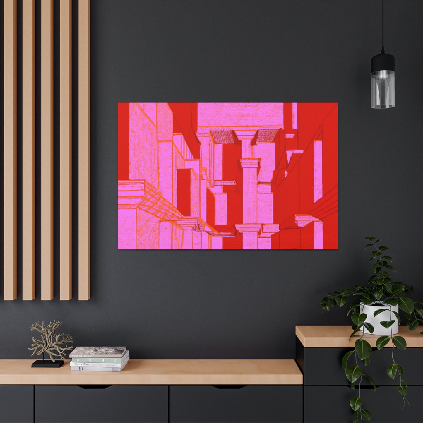 Pieter de de Bontser. - Canvas - Architectural