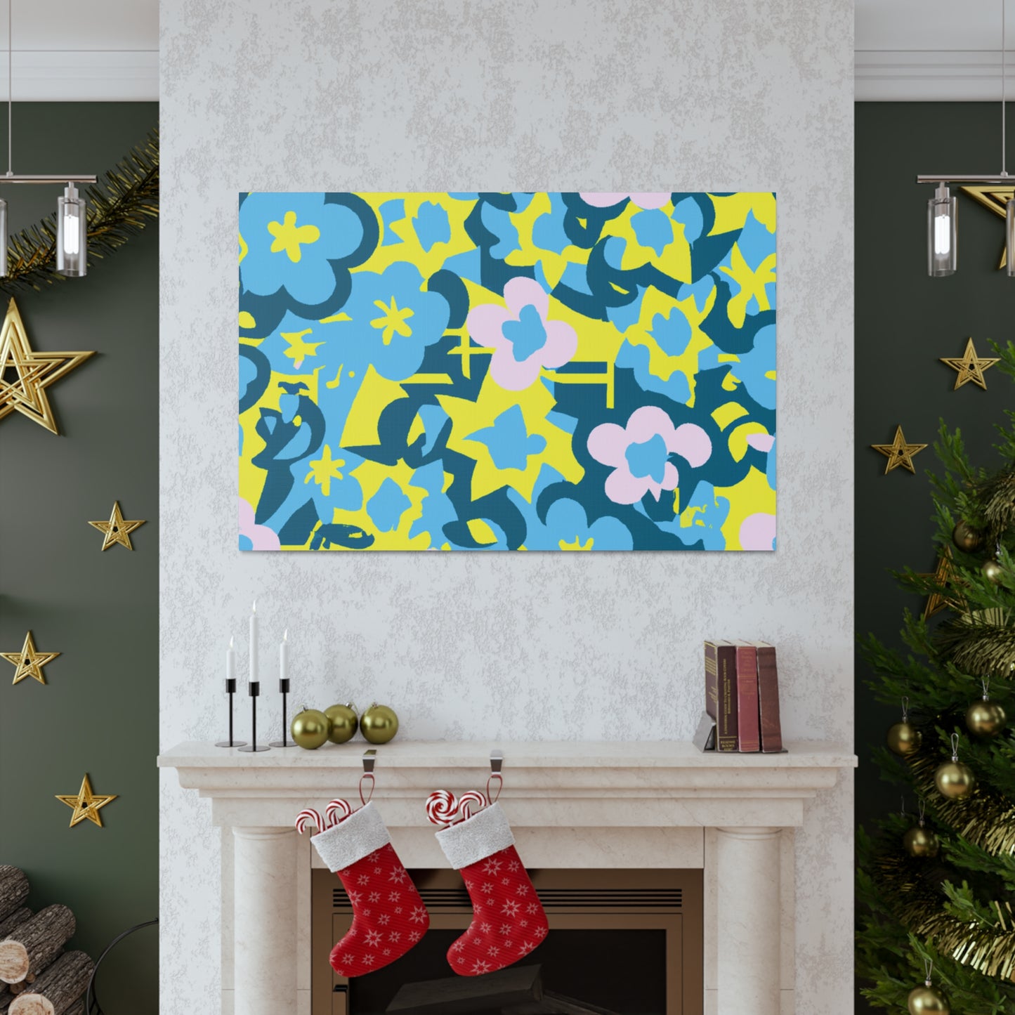 "Floral Fantasia" - Floral Canvas
