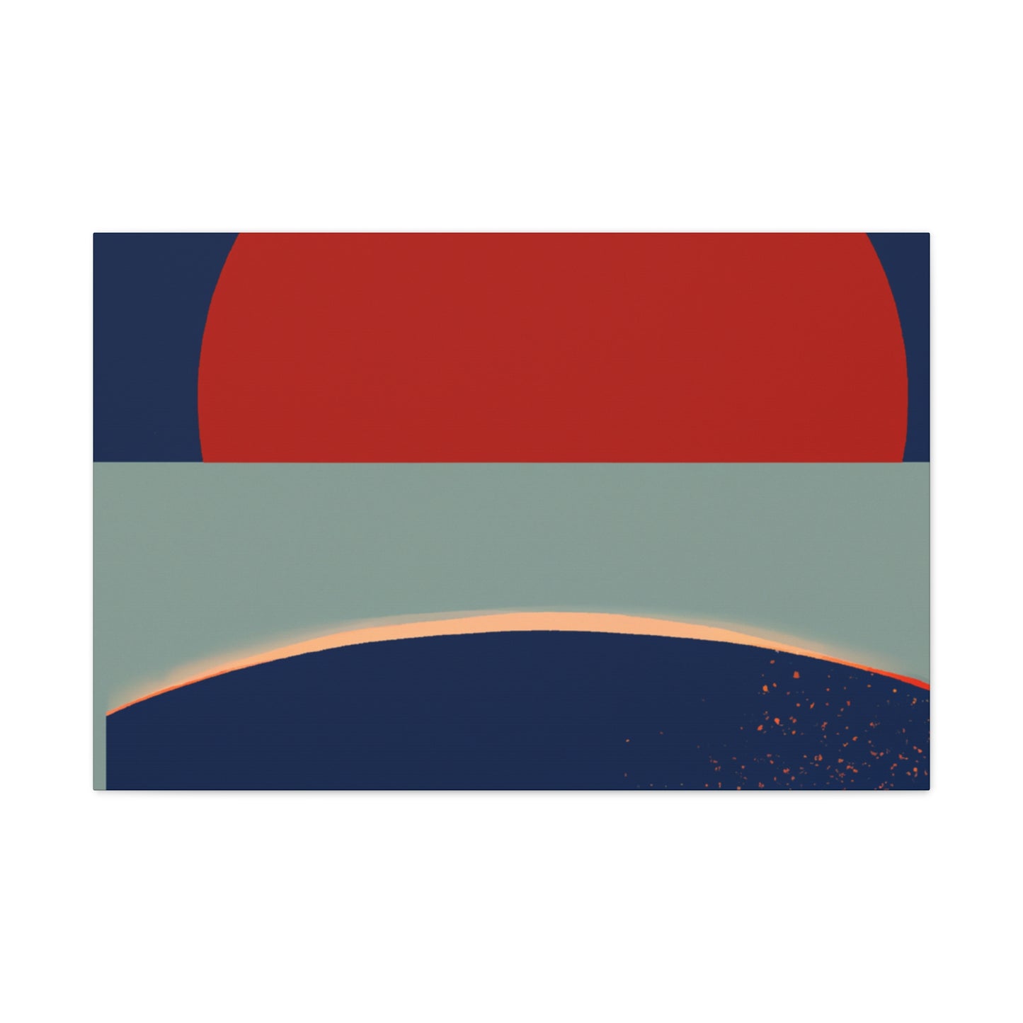 The Bridge - Midcentury Canvas