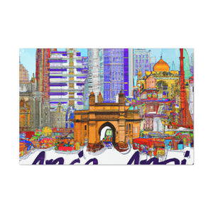 Taj Mahal - Destination India - Canvas