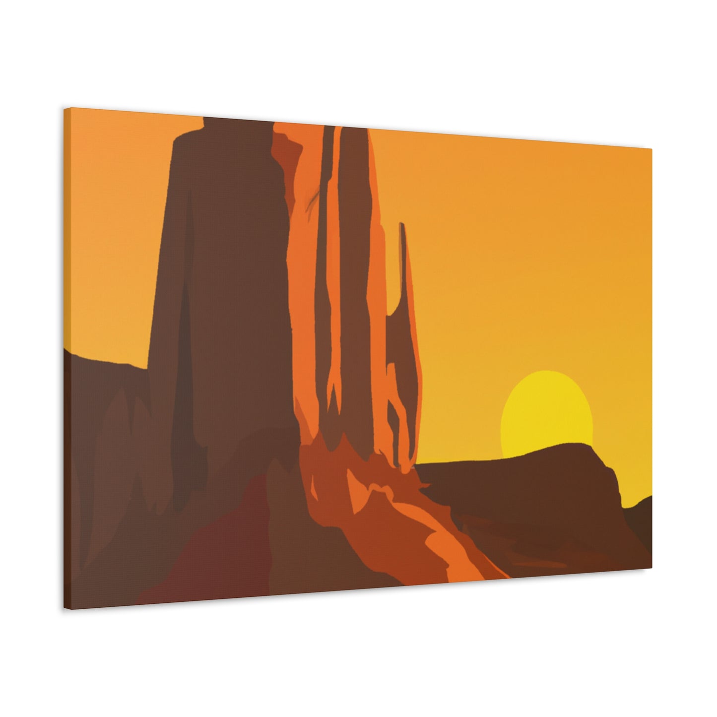 Sandscape - Landscape - Canvas - Desert