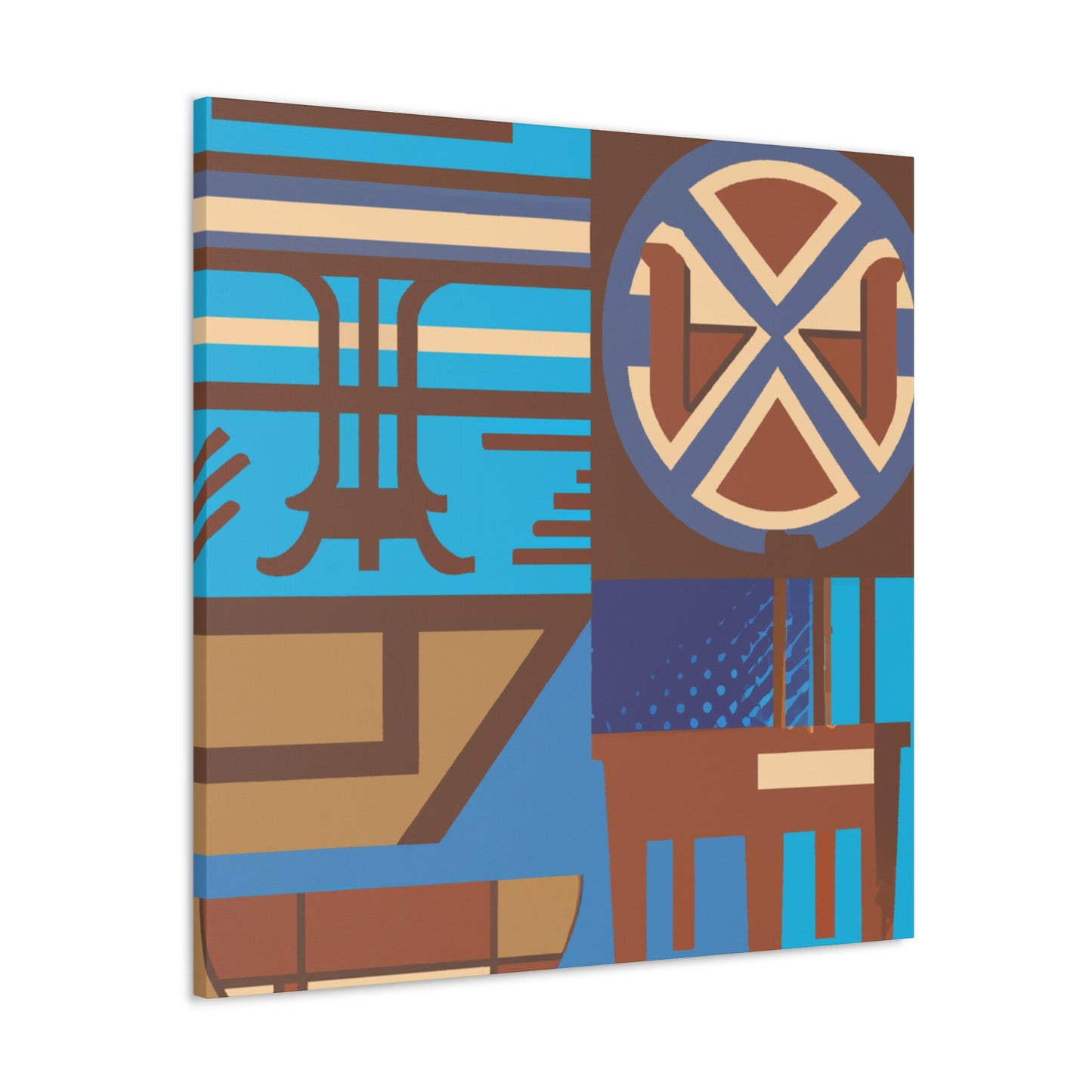 Vintage Curves - Midcentury - Canvas