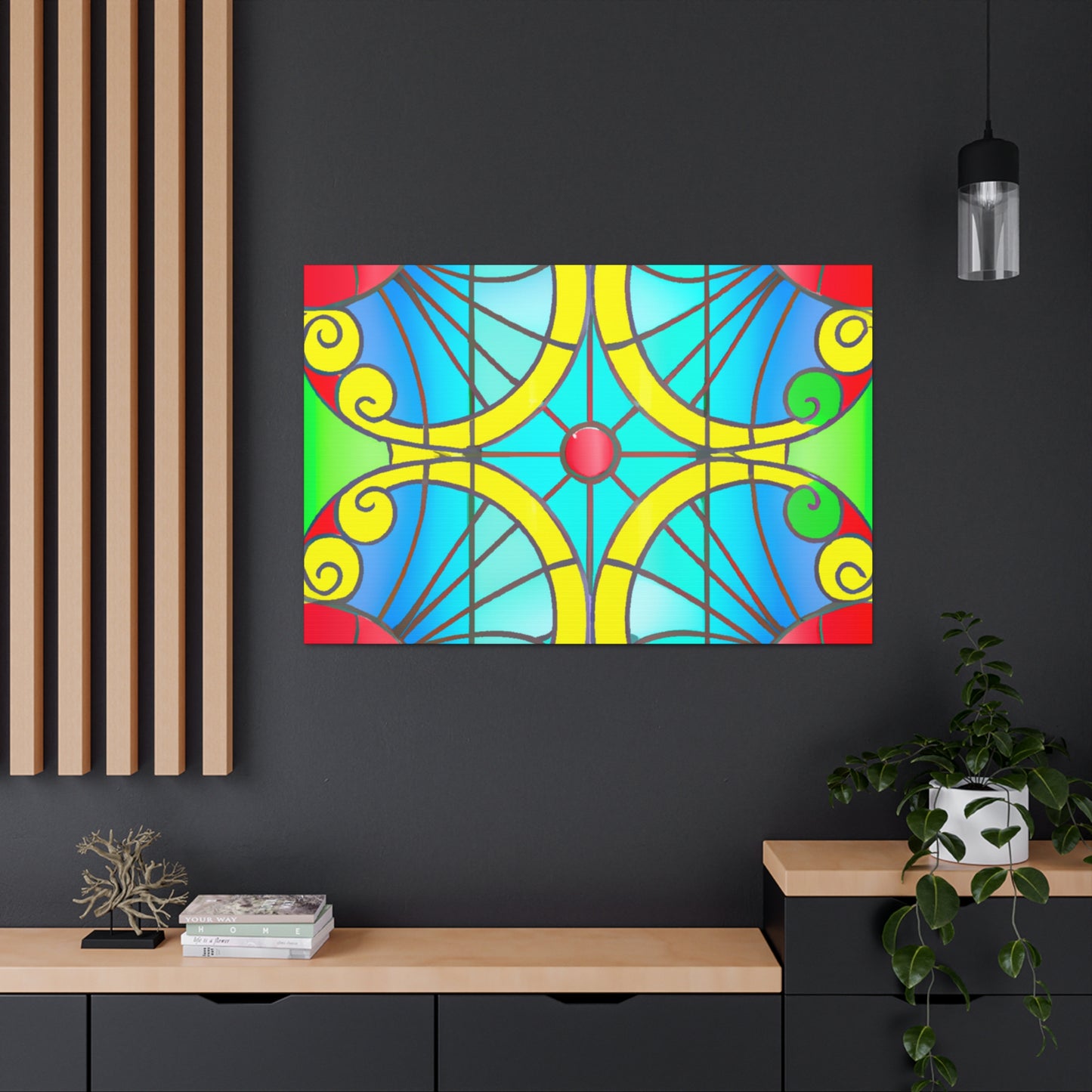 Circular Tile - Glass Canvas