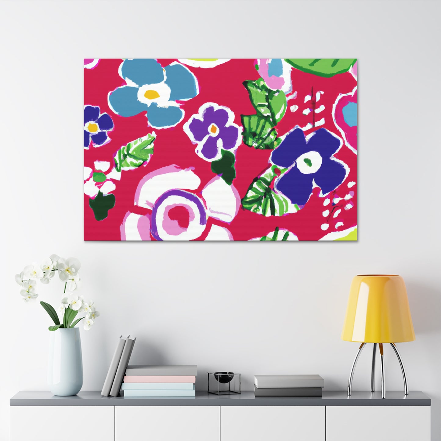 Blossomful - Floral - Canvas