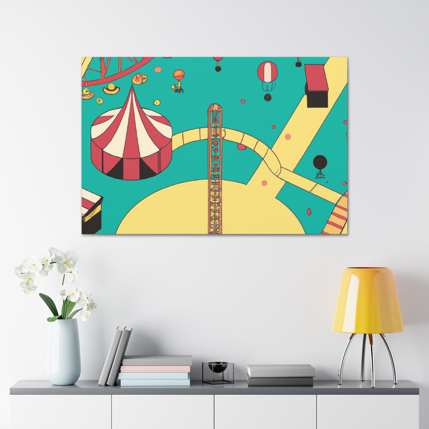 Wonderlandia - Amusement - Canvas
