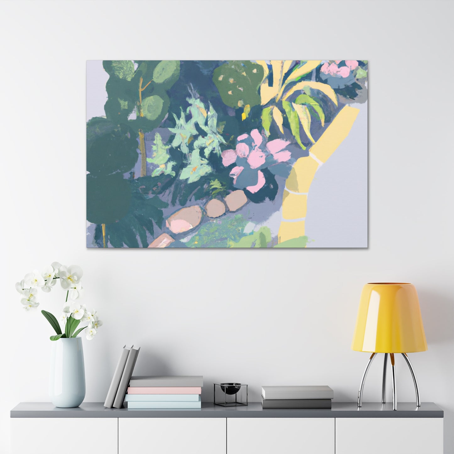 Enchanted Garden - Landscape - Canvas
