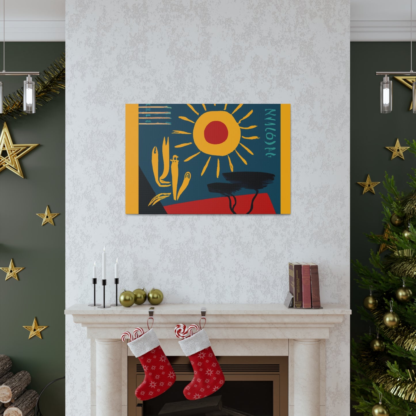 Sandyfeather - Midcentury Canvas