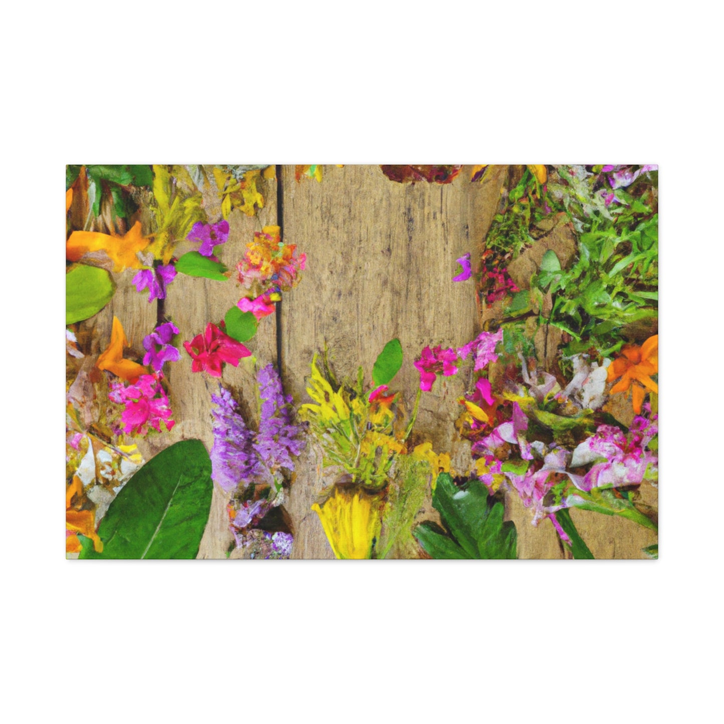 "Butterfly Blooms" - Canvas - Floral