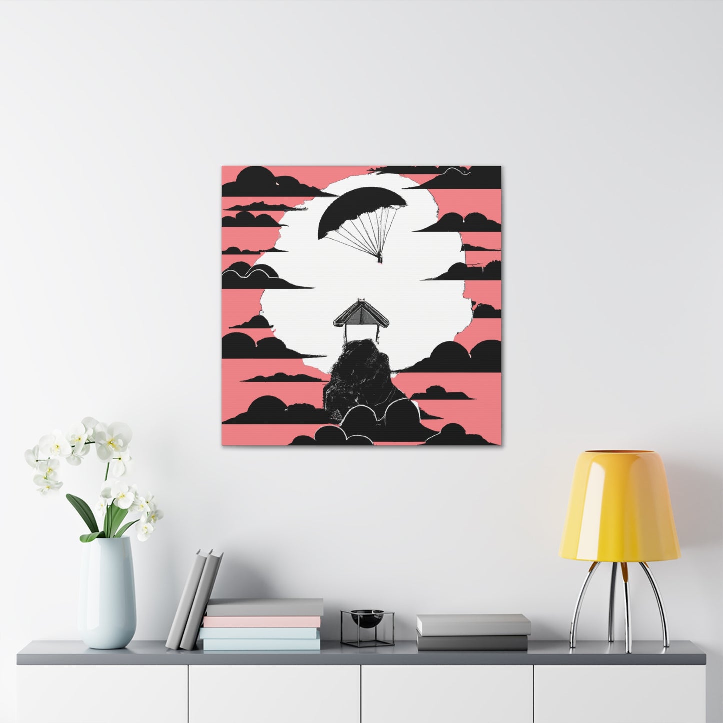 Echoing Silhouette - Minimalism - Canvas
