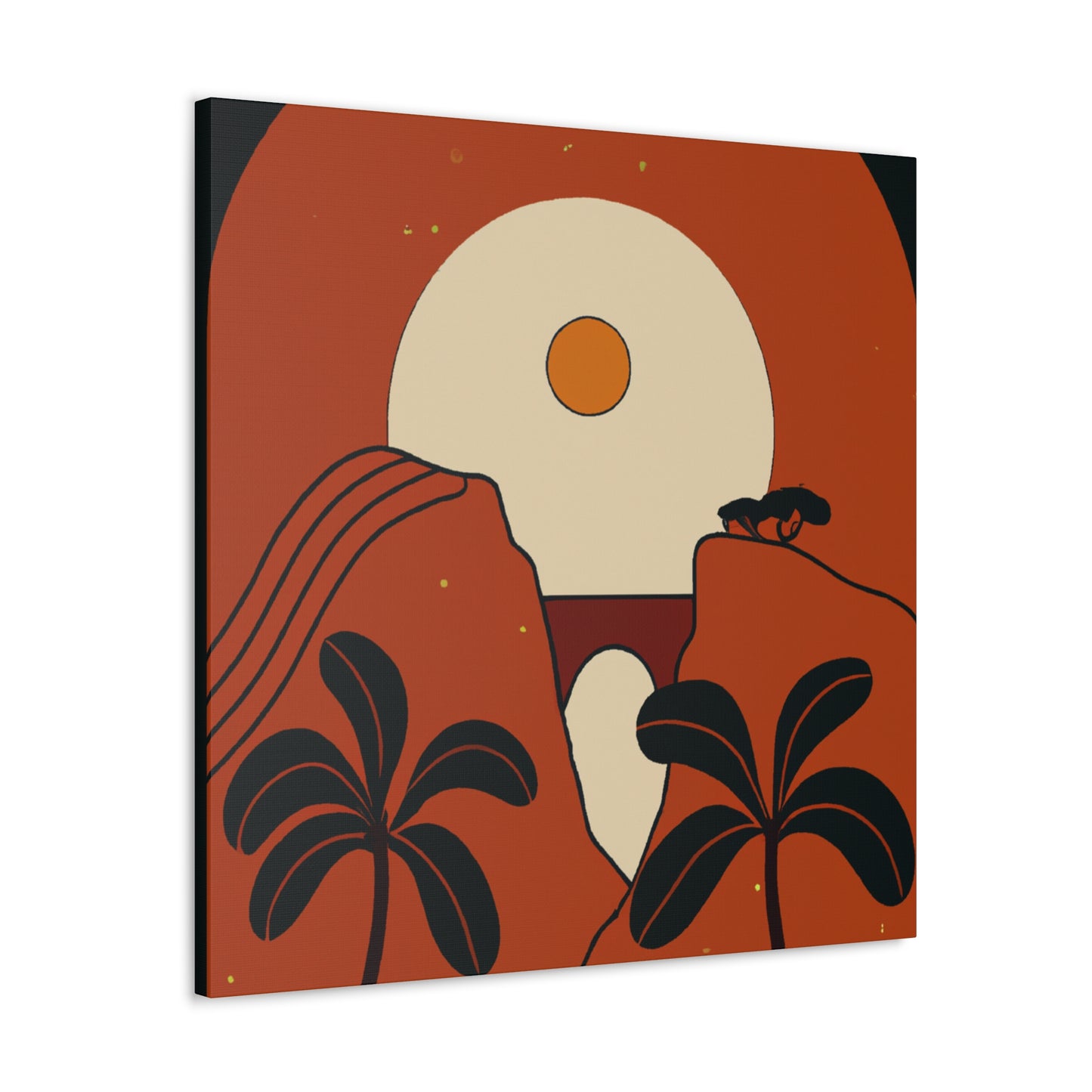 Timekeeper - Midcentury - Canvas