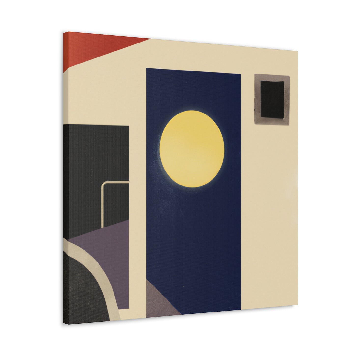 Groovy Starburst - Midcentury - Canvas