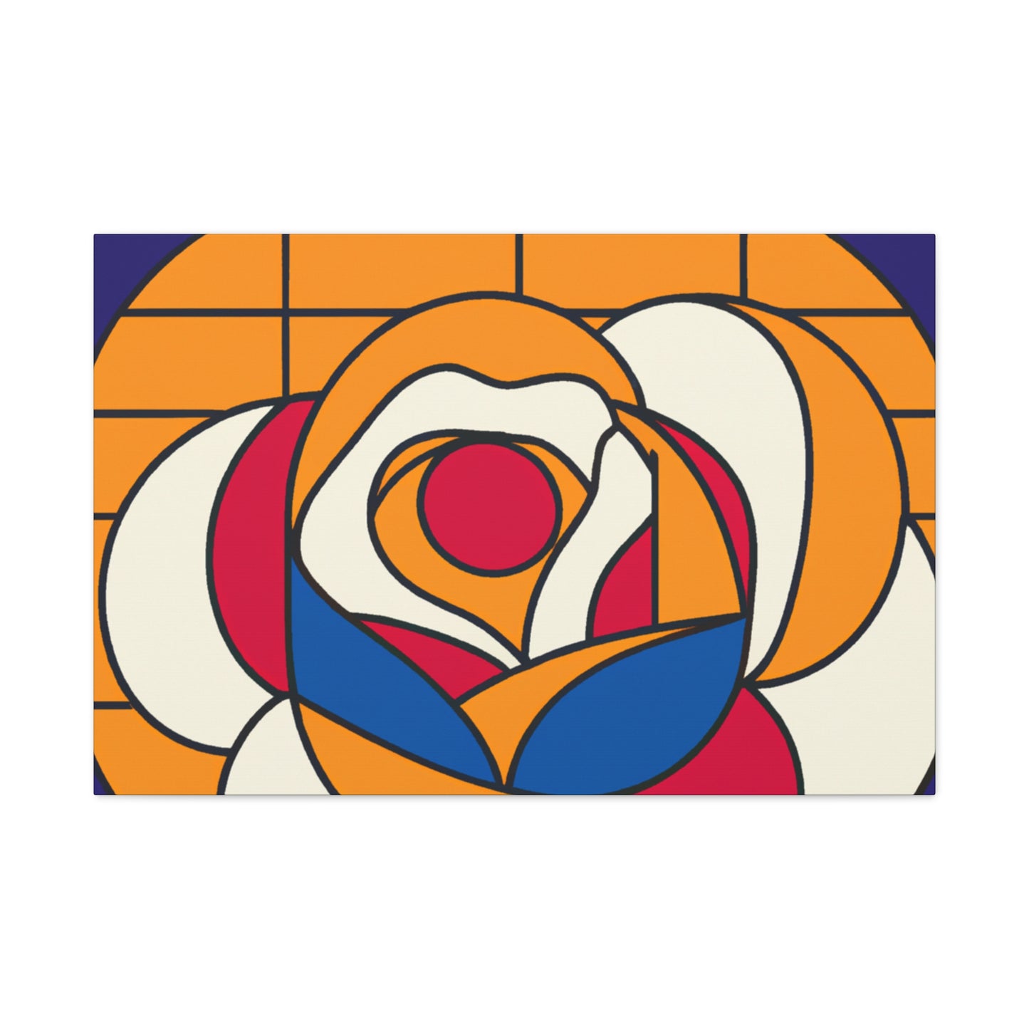 Poppy- Midcentury Canvas