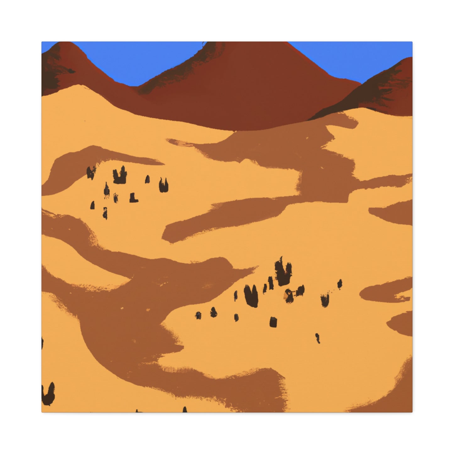 Scorching Sands - Landscape - Canvas