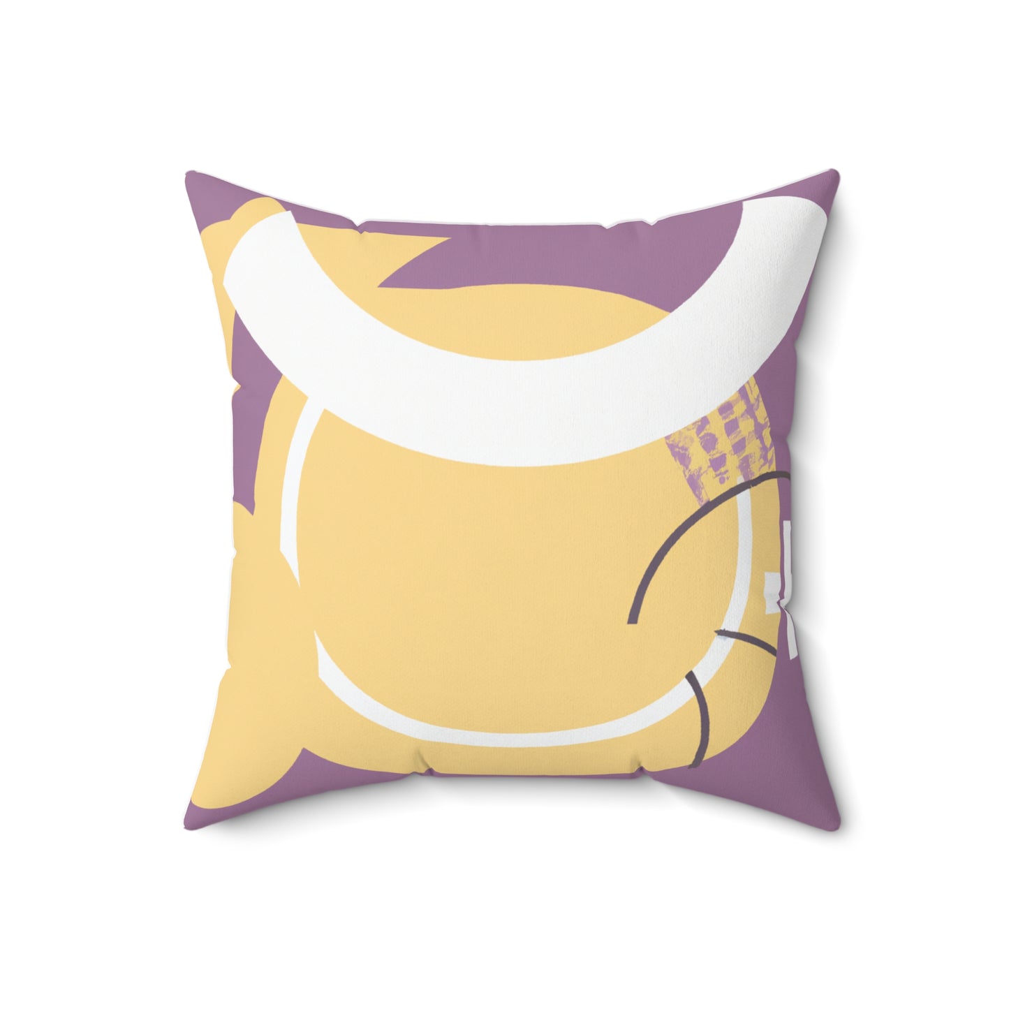 Spun Polyester Square Pillow