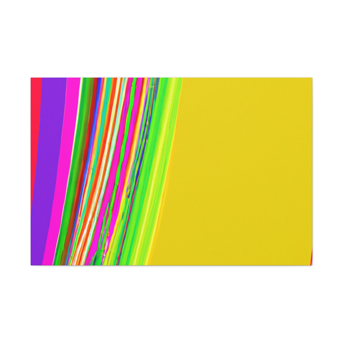 Rainbow Blast - Abstract - Canvas