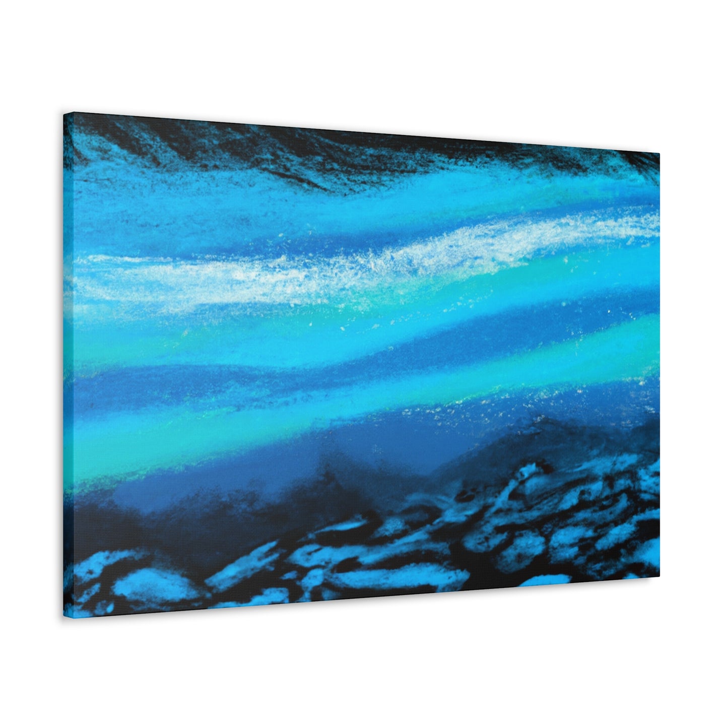 Art Deco Illusion - Vintage Contemporary - Canvas