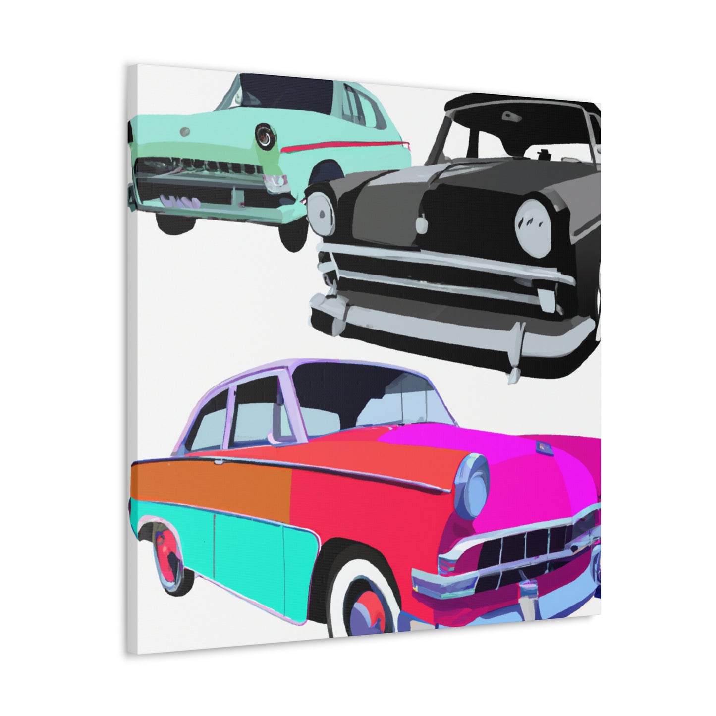 Tin Lizzie - Automobile - Canvas