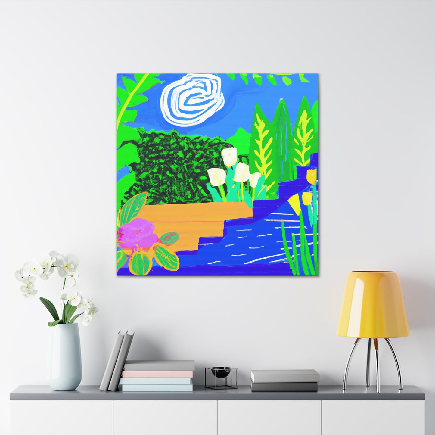 Garden Paradise - Landscape - Canvas