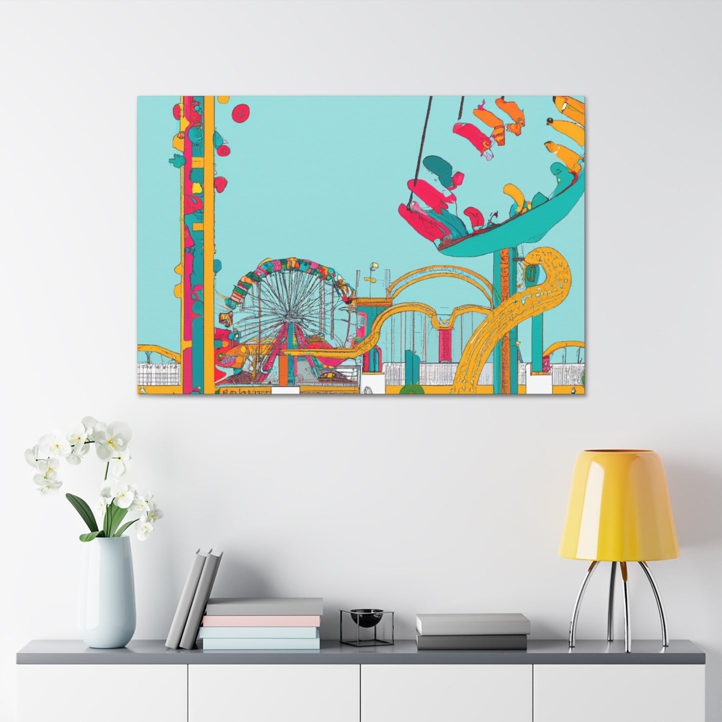 Kite Rush - Amusement - Canvas