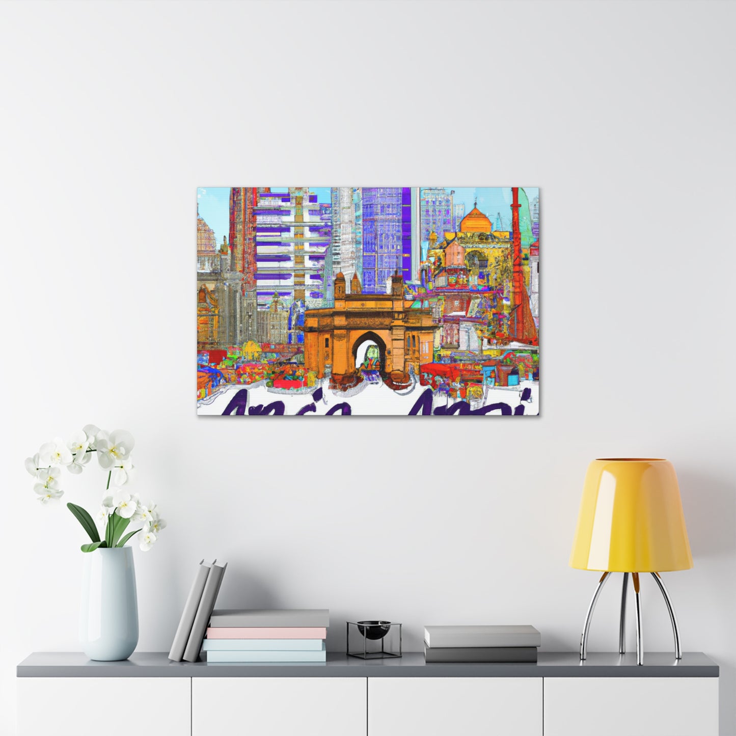 Taj Mahal - Destination India - Canvas