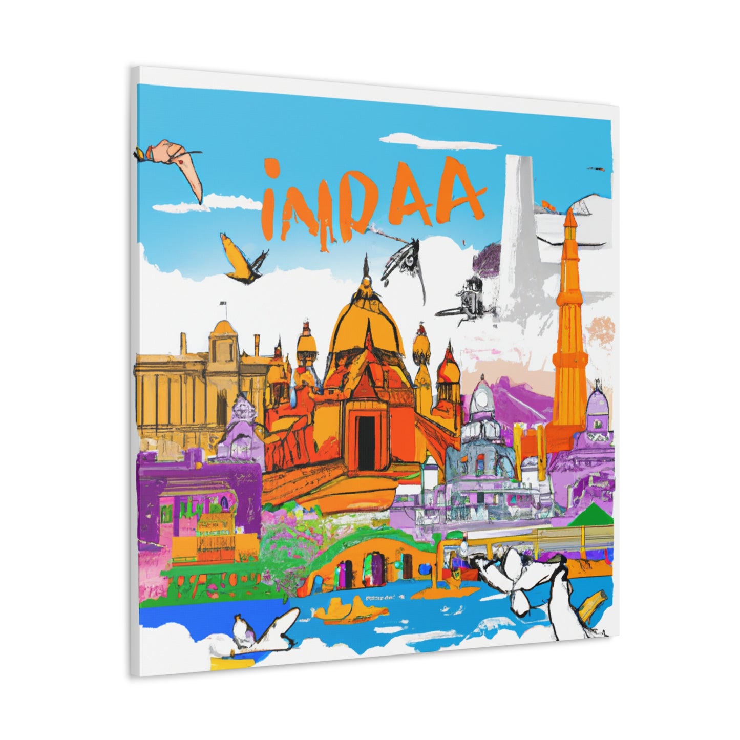Khandeshi Palms - Destination India - Canvas
