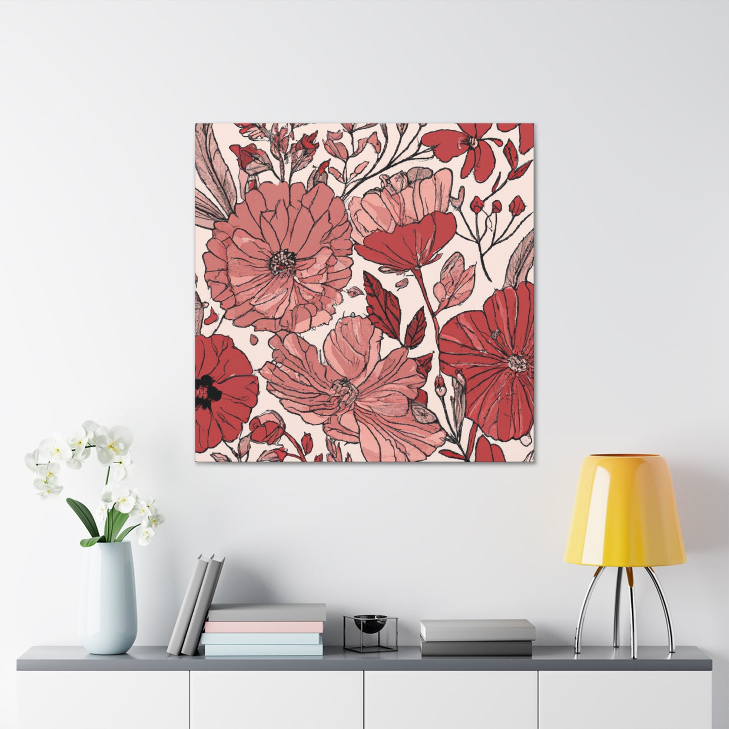 Rosemoon - Floral - Canvas