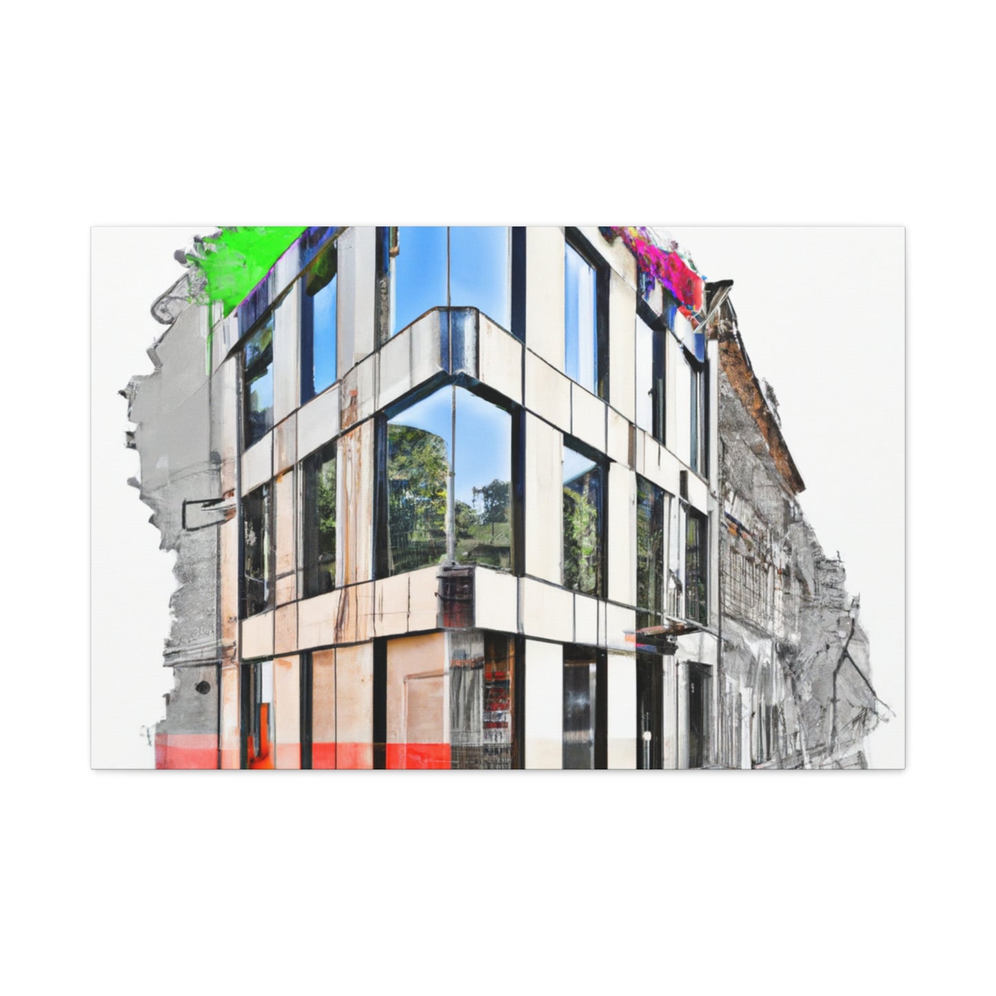 Amelia de León - Canvas - Architectural