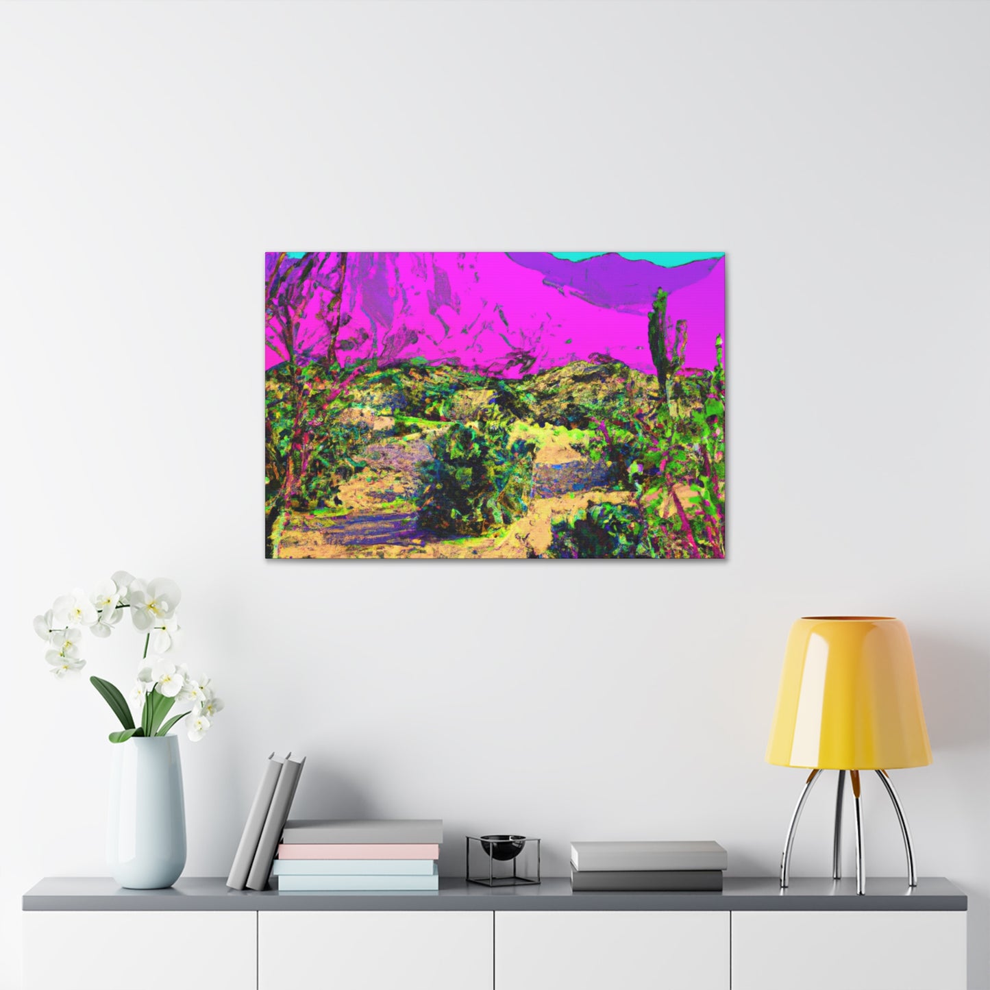 Desolate Oasis - Landscape - Canvas
