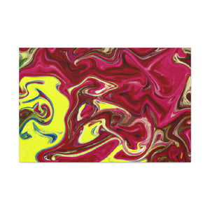Luminous Aqua - Abstract - Canvas