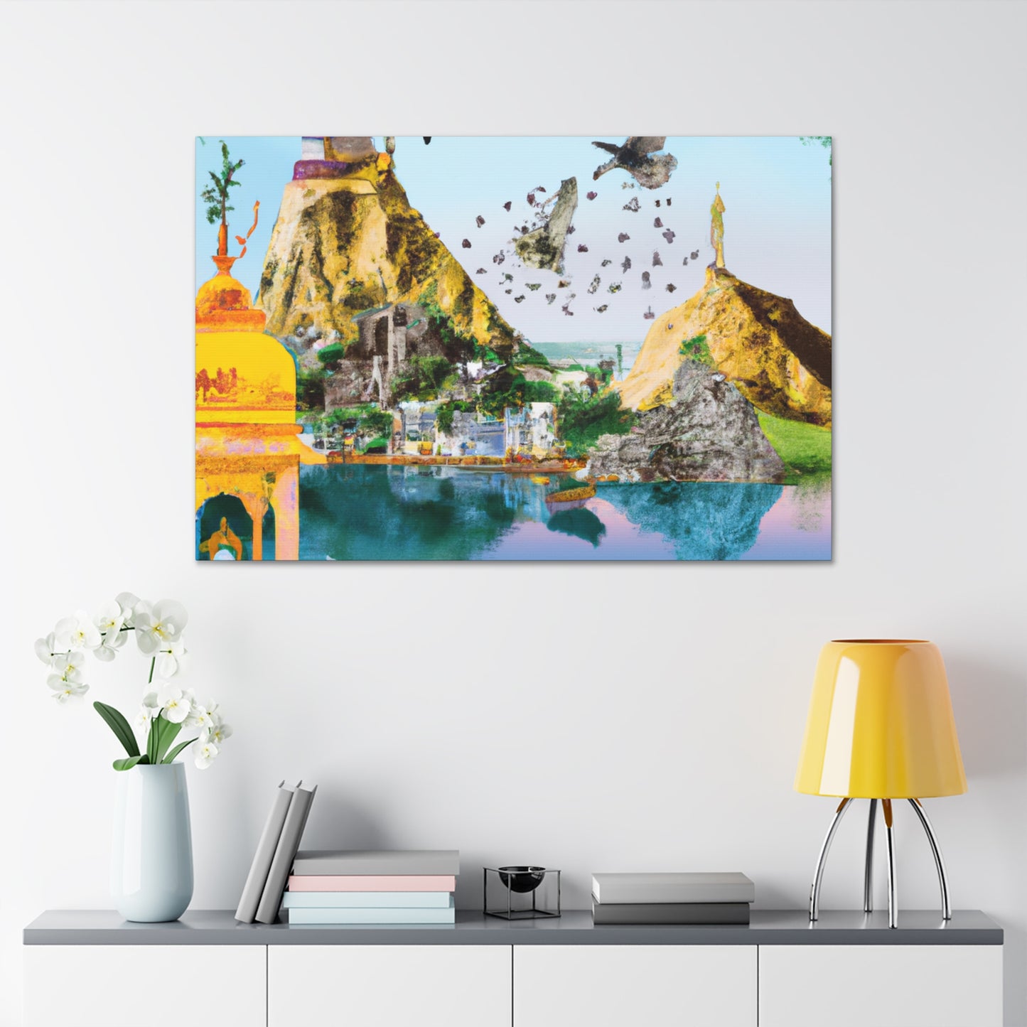 Vibrant Lights - Destination India - Canvas