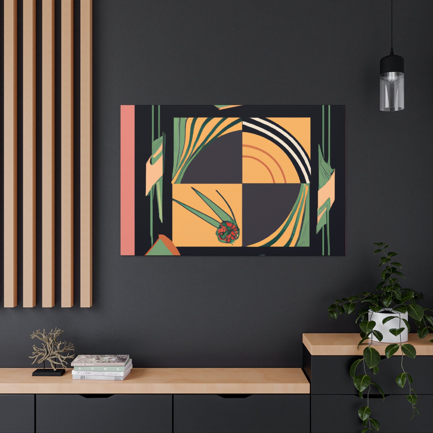 FurCircular. - Midcentury Canvas