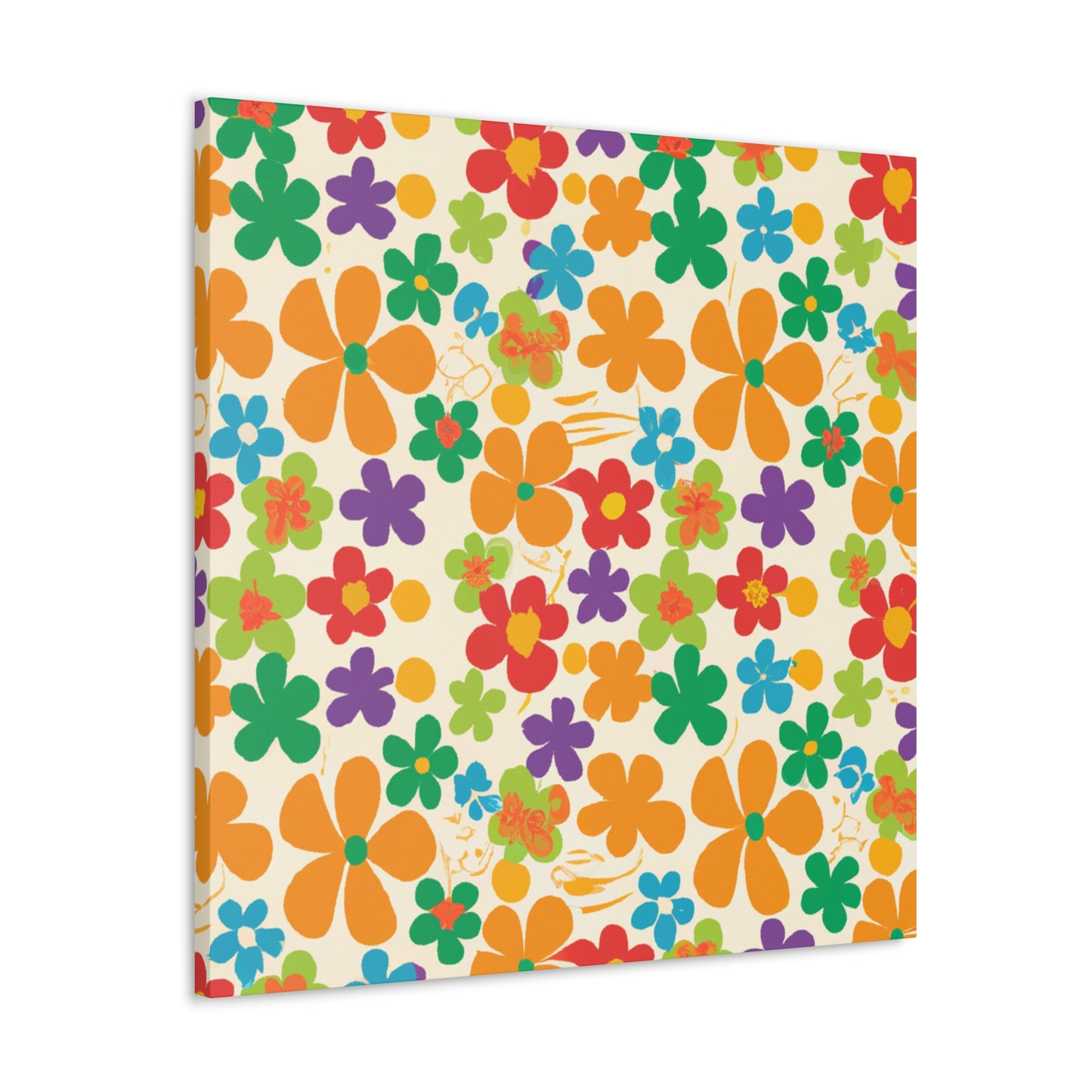 Splendid Petals - Floral Canvas