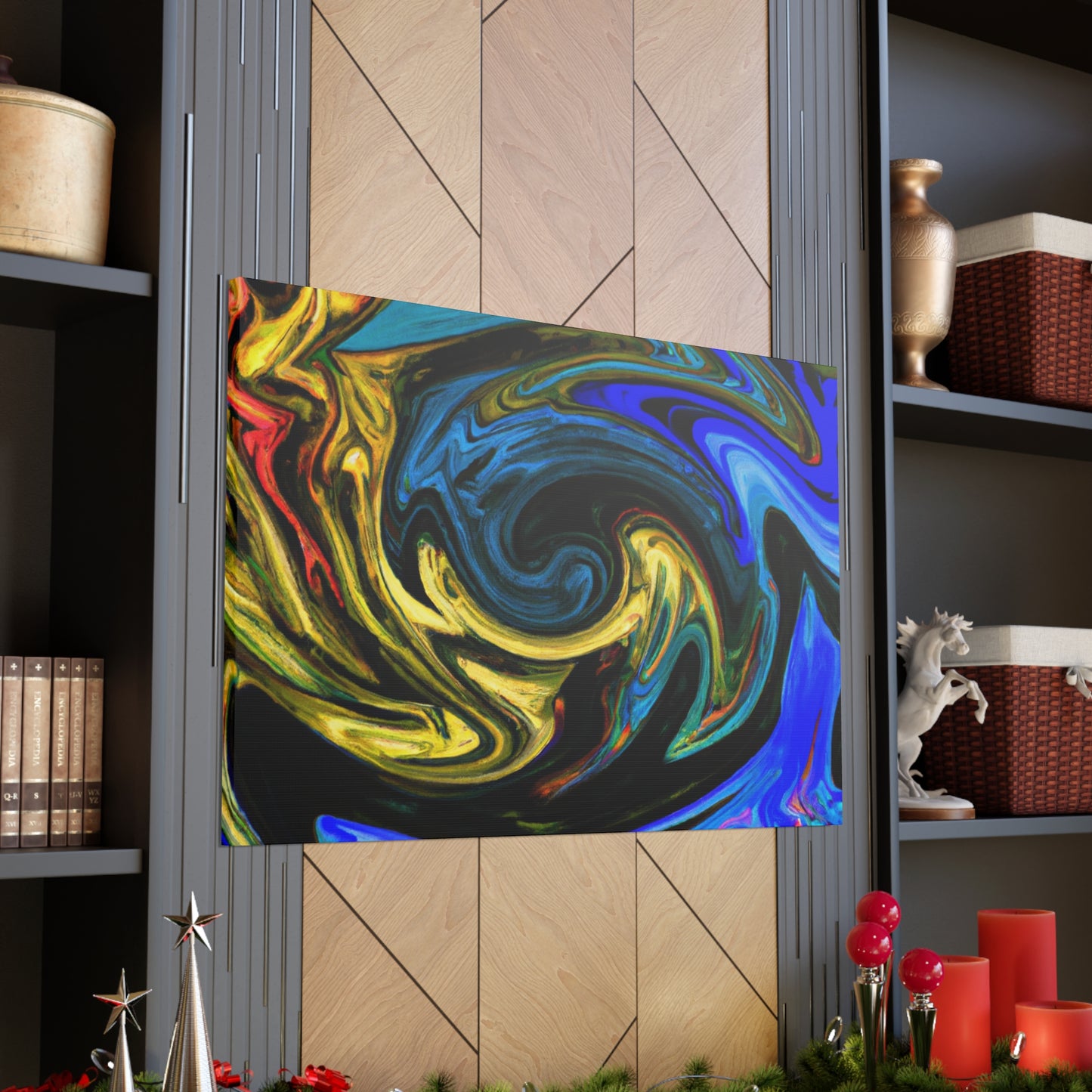 Johannes Metalswirl - Canvas- Abstract