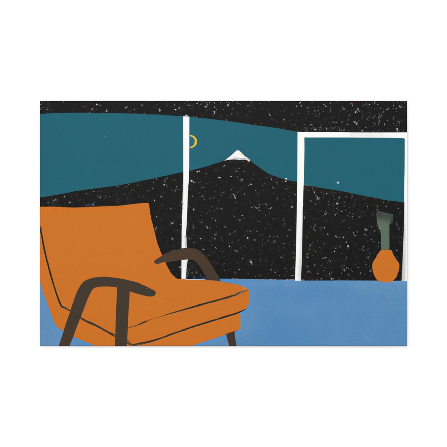 Solo Space - Midcentury Canvas