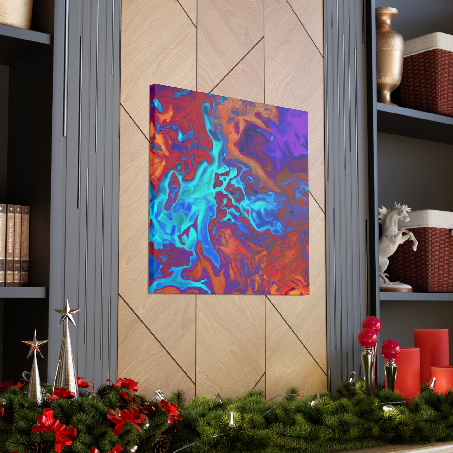 Blue Tinge - Canvas - Abstract