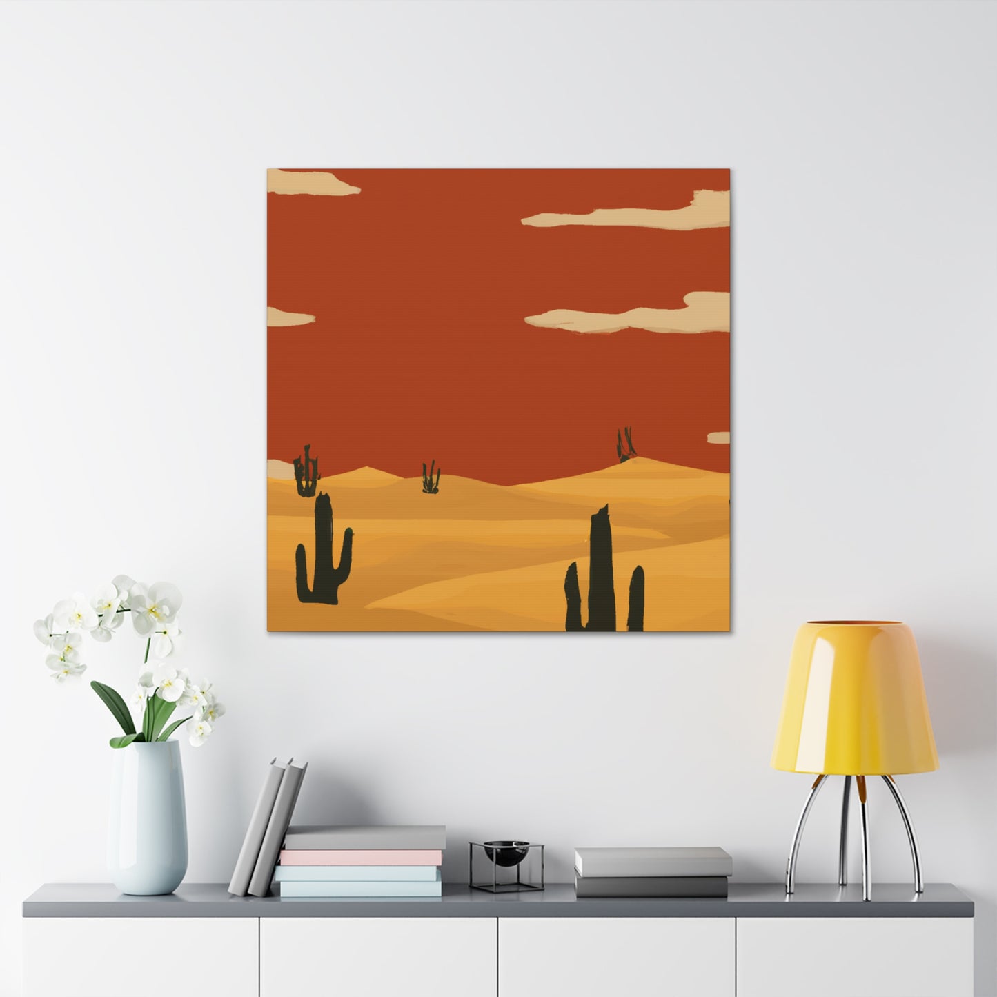 Dapper Dorian - Vintage Contemporary - Desert- Canvas
