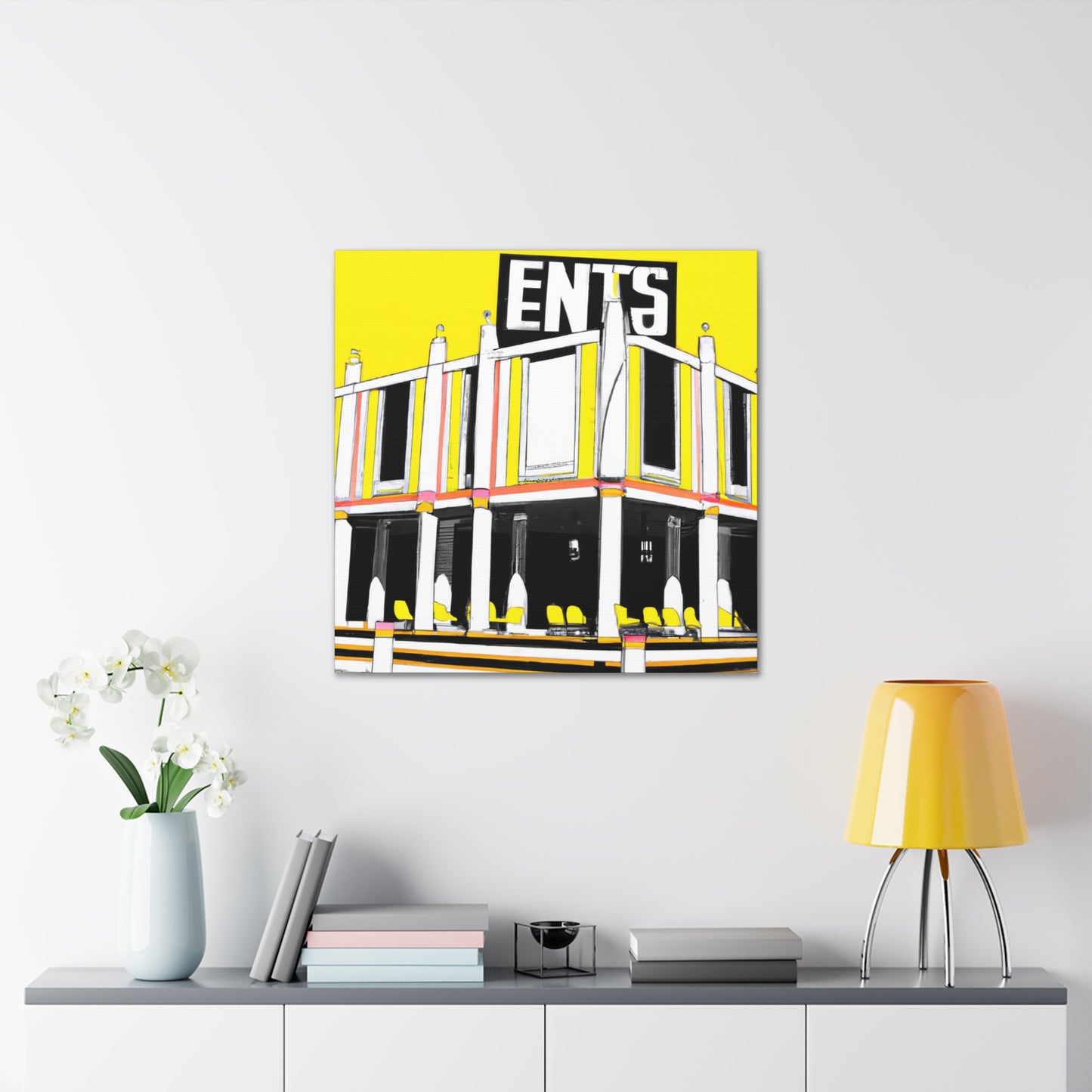 The Big Bopper Bowling Bar. - Canvas Pop Art