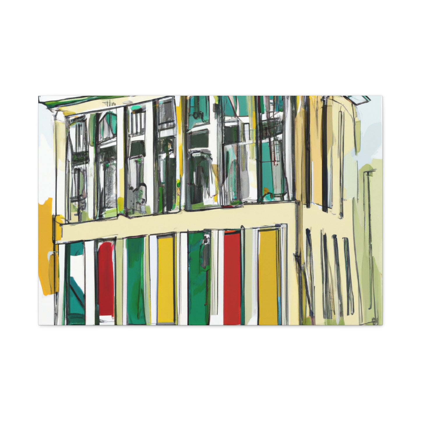 Agapetus Ballarini - Architectural Canvas