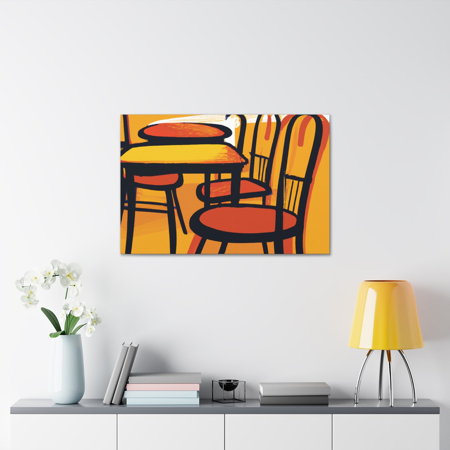 "Cosmic Beauty - Midcentury" - Canvas
