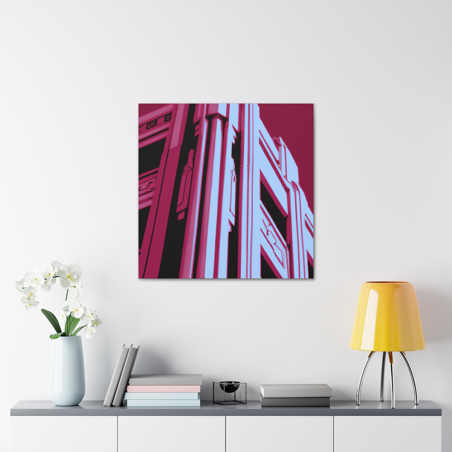 Neo-Deco Revivalism - Architectural Canvas Art Deco