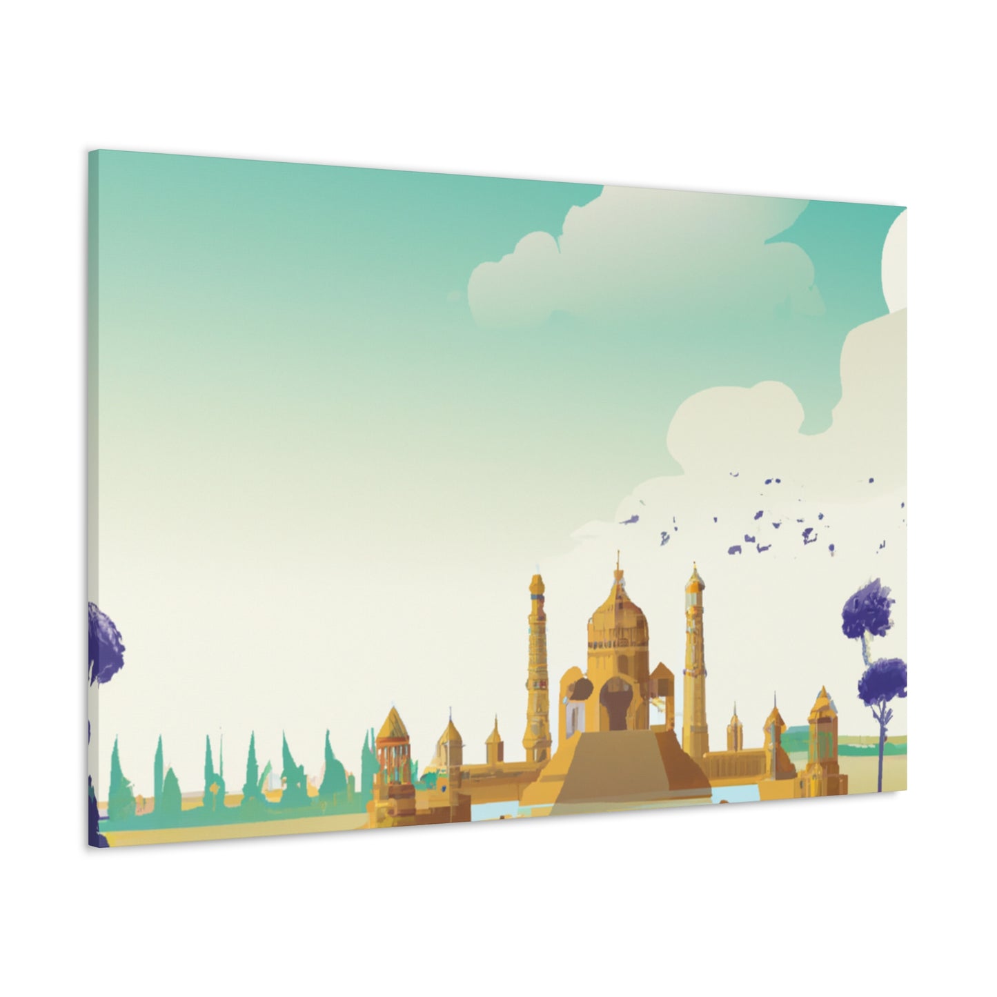 Mahatma Gandhi - Destination India - Canvas