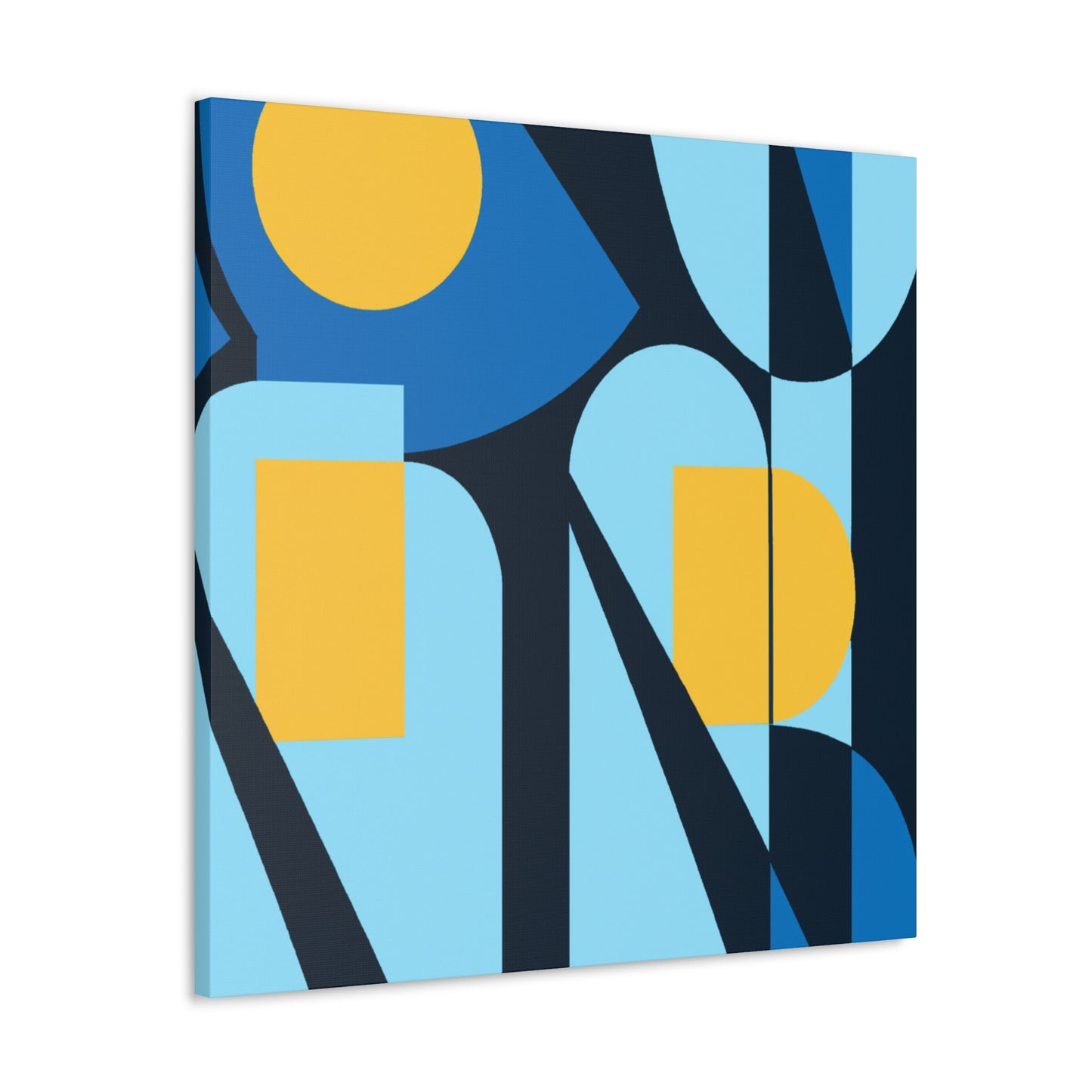 Abstract Pause - Midcentury - Canvas