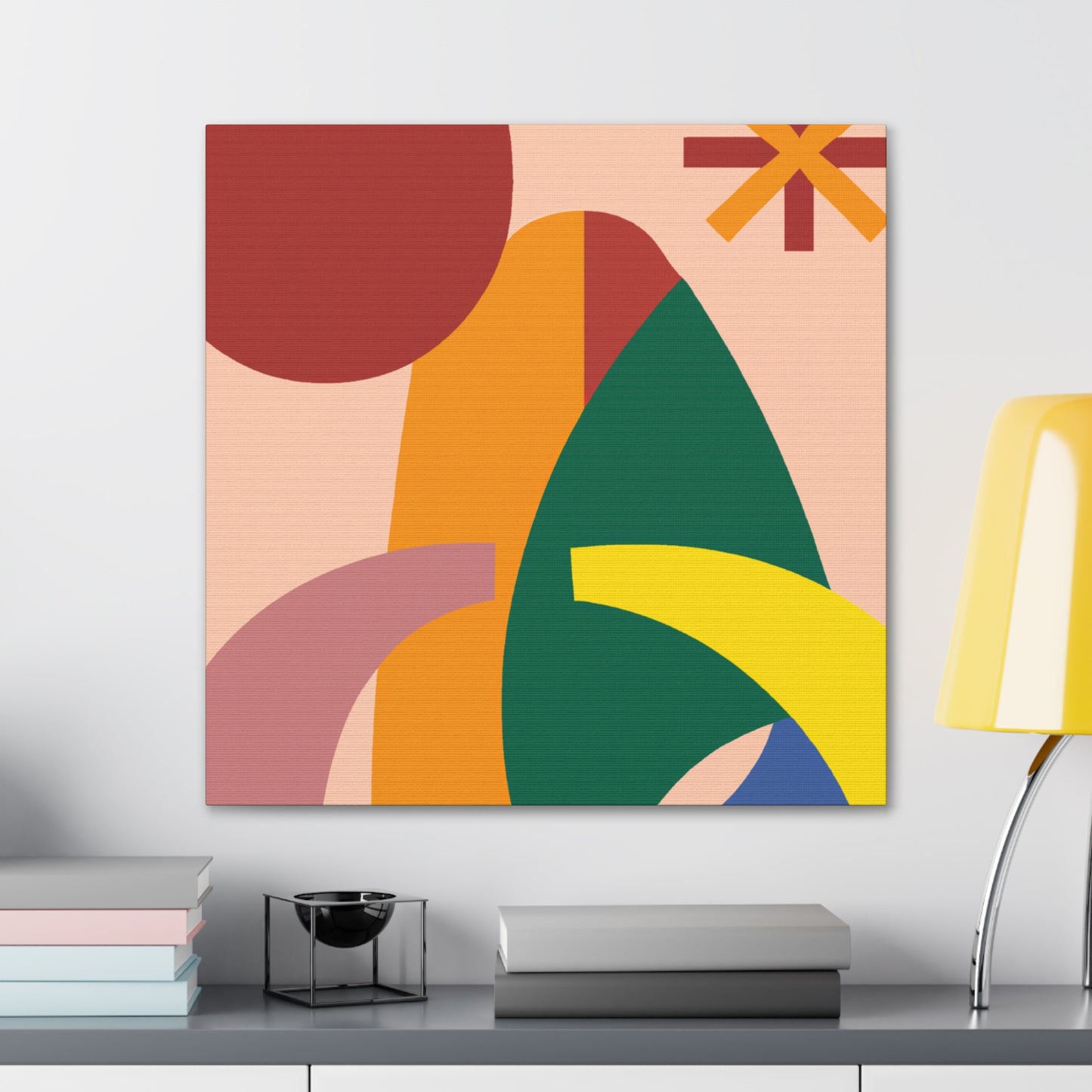 Arches Orbit- Midcentury - Canvas