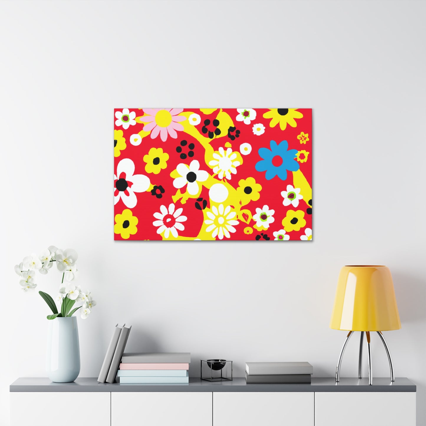 Rosebloom Floral - Floral Canvas