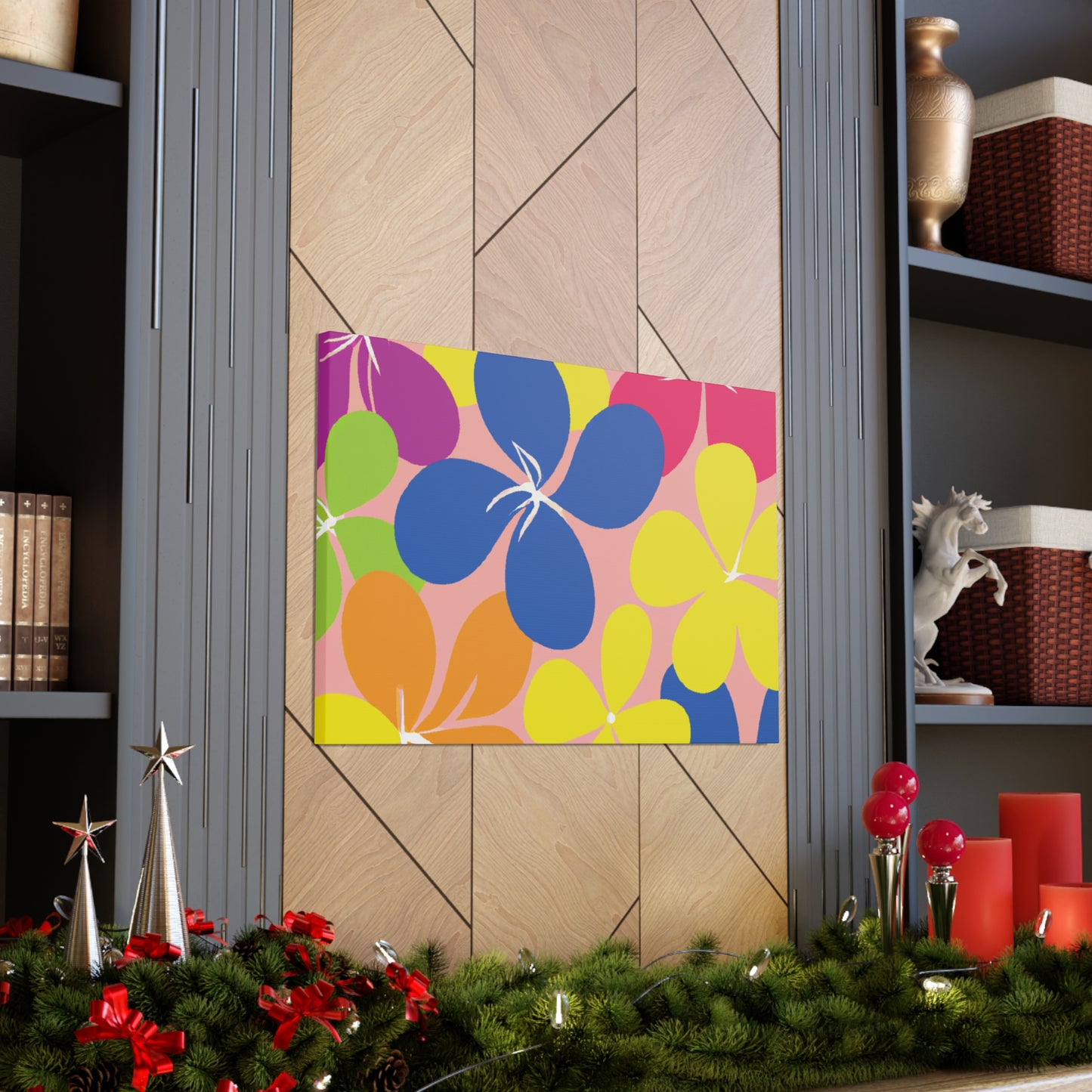 Flower Garden Marvels: Floral Canvas