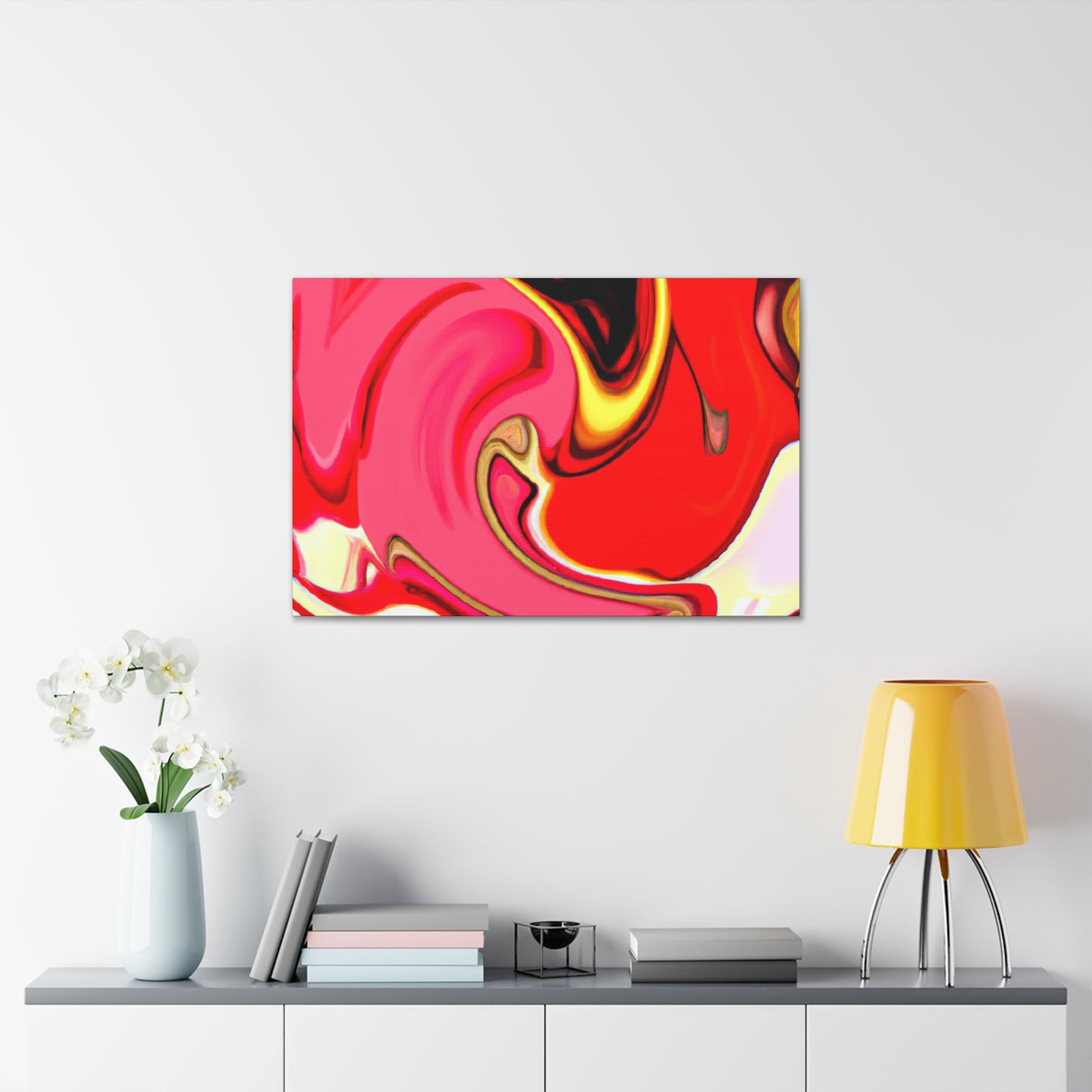 Viridian Light - Abstract - Canvas